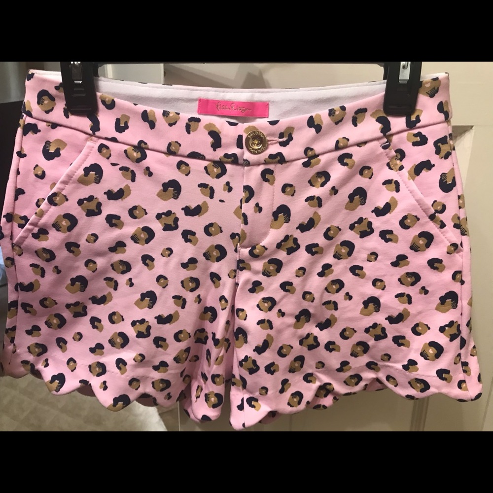Lily Pulitzer Buttercup Knit Shorts - Seeing Spots
